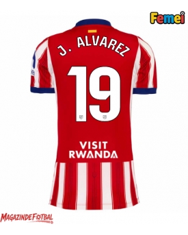 Atletico Madrid Julian Alvarez #19 Tricou Fotbal Replică 2026-27 Femei Acasa